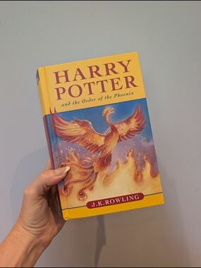 Harry Potter and the Order of the Phoenix by J.K. Rowling - Yellow Cover